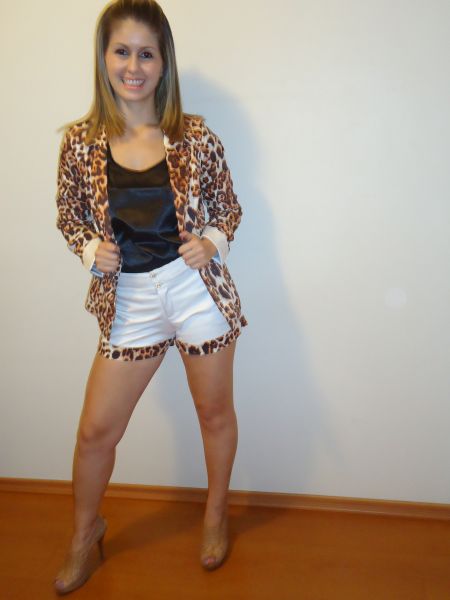 19134-Blazer com estampa de onça