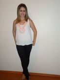 BL8025 - Blusa detalhe laranja