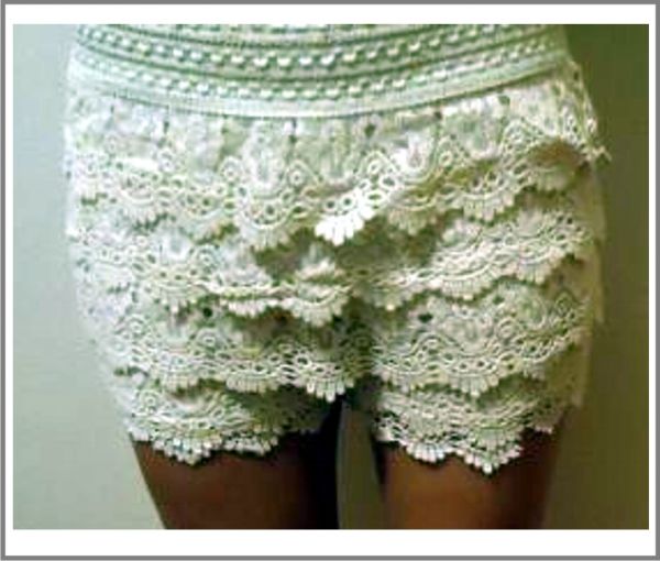 086A- Short babado