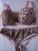 Conjunto onça rosa